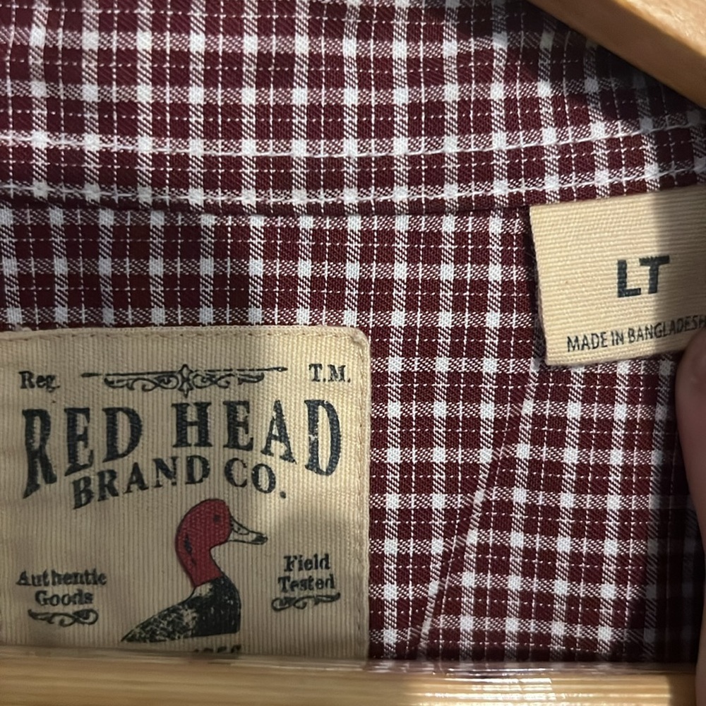 Redhead button up - Picture 3 of 3